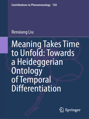 cover image of Meaning Takes Time to Unfold